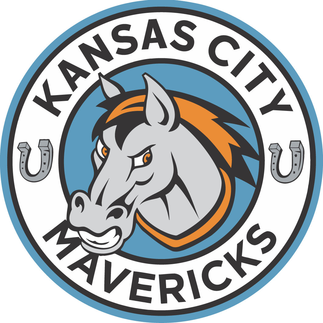 Kansas City Mavericks 2017-Pres Primary Logo iron on heat transfer...